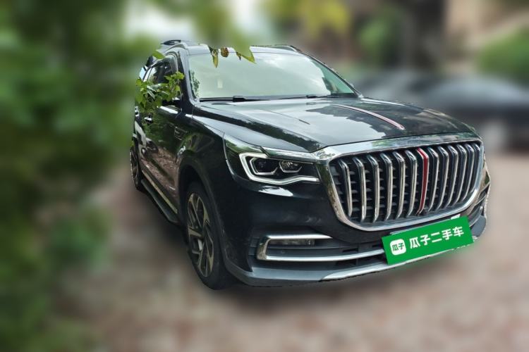Used Hongqi HS7 2022 2.0T DCT Two-Wheel Drive Smart Connect Flagship Edition 7 Seats Front Right 45 Deg