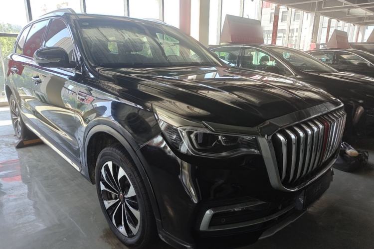 Used Hongqi HS7 2022 3.0T Automatic All-Wheel Drive ZhiLian Flagship Edition Five Seats Front Right 45 Deg