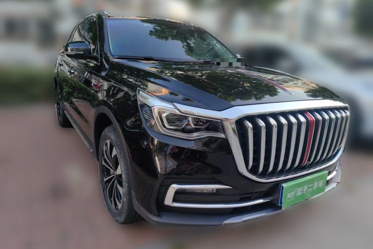 Used Hongqi HS7 2022 2.0T DCT Two-Wheel Drive Smart Connect Flagship Edition Seven Seats Front Right 45 Deg