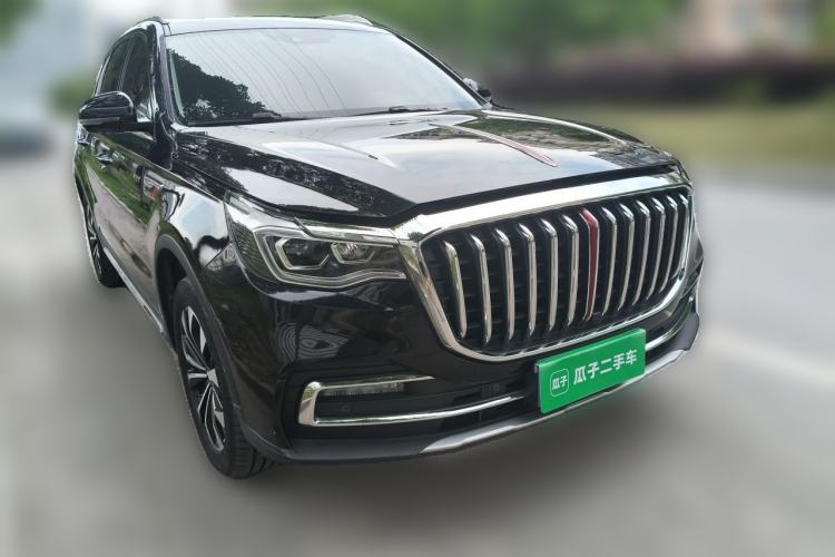 Used Hongqi HS7 2022 3.0T Automatic All-Wheel Drive ZhiLian Flagship Edition Five Seats Front Right 45 Deg