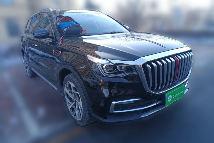 Used Hongqi HS7 2022 2.0T DCT Two-Wheel Drive Smart Connect Flagship Edition Five Seats Front Right 45 Deg