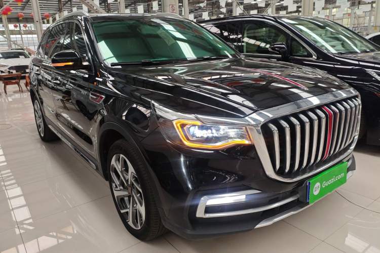 Used Hongqi HS7 2022 3.0T Automatic All-Wheel Drive ZhiLian QiChang Edition 5 Seats Front Right 45 Deg