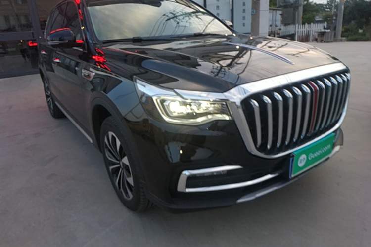 Used Hongqi HS7 2022 2.0T DCT Two-Wheel Drive Smart Connect Flagship Edition Seven Seats Front Right 45 Deg
