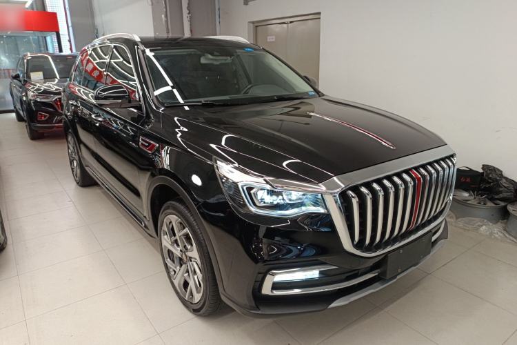 Used Hongqi HS7 2022 2.0T DCT Two-Wheel Drive Smart Connect Flagship Edition 7 Seats Front Right 45 Deg