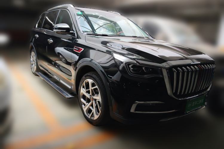 Used Hongqi HS7 2022 2.0T DCT Two-Wheel Drive Smart Connect Flagship Edition Five Seats Front Right 45 Deg