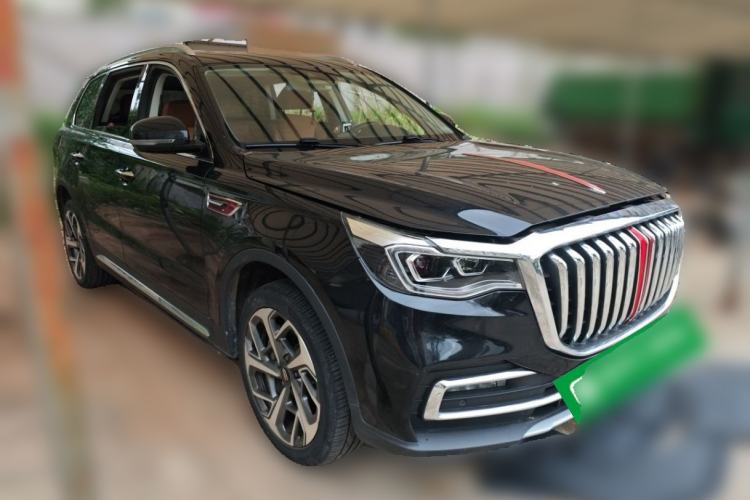 Used Hongqi HS7 2022 2.0T DCT Two-Wheel Drive Smart Connect Flagship Edition Five Seats Front Right 45 Deg