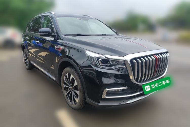 Used Hongqi HS7 2022 2.0T DCT Two-Wheel Drive Smart Connect Flagship Edition Seven Seats Front Right 45 Deg
