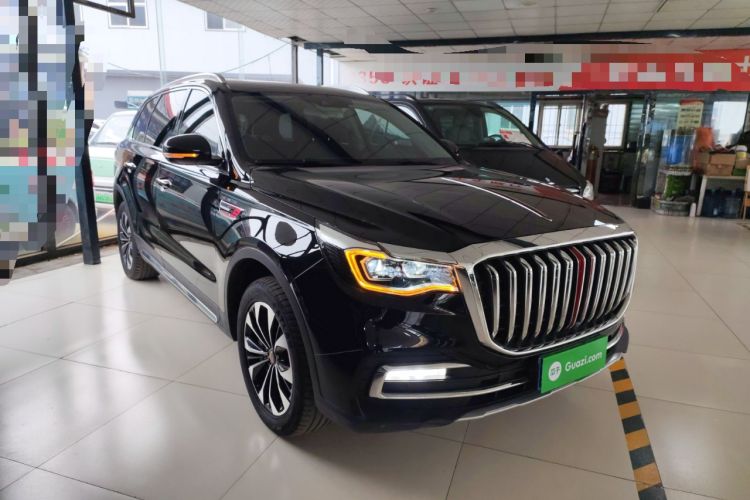 Used Hongqi HS7 2022 2.0T DCT Two-Wheel Drive Smart Connect Flagship Edition Seven Seats Front Right 45 Deg