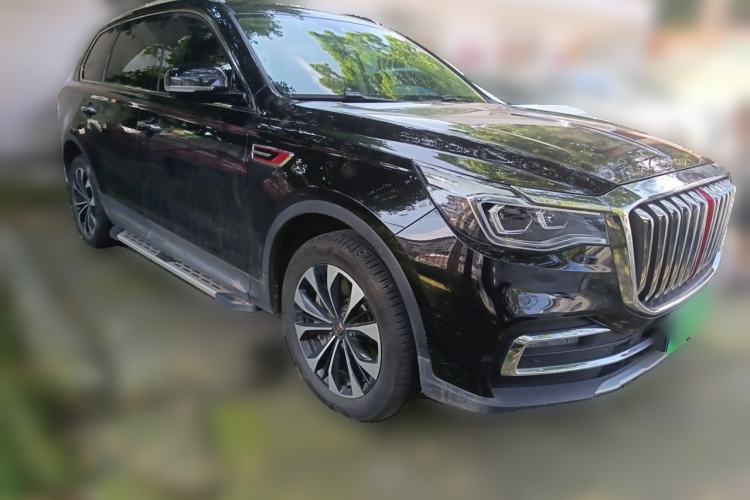 Used Hongqi HS7 2022 2.0T DCT Two-Wheel Drive Smart Connect Flagship Edition Five Seats Front Right 45 Deg