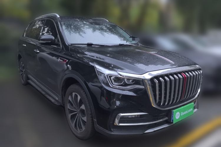 Used Hongqi HS7 2022 3.0T Automatic All-Wheel Drive ZhiLian Flagship Edition Five Seats Front Right 45 Deg