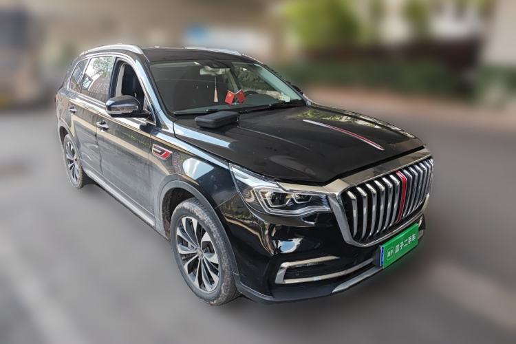 Used Hongqi HS7 2022 2.0T DCT Two-Wheel Drive Smart Connect Flagship Edition Seven Seats Front Right 45 Deg