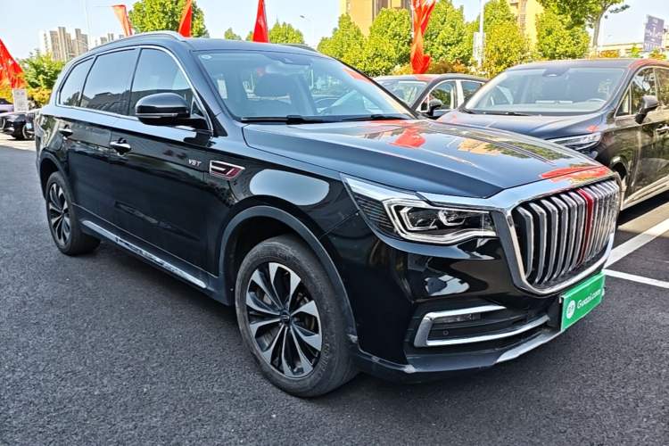 Used Hongqi HS7 2022 3.0T Automatic All-Wheel Drive ZhiLian Flagship Edition Five Seats Front Right 45 Deg