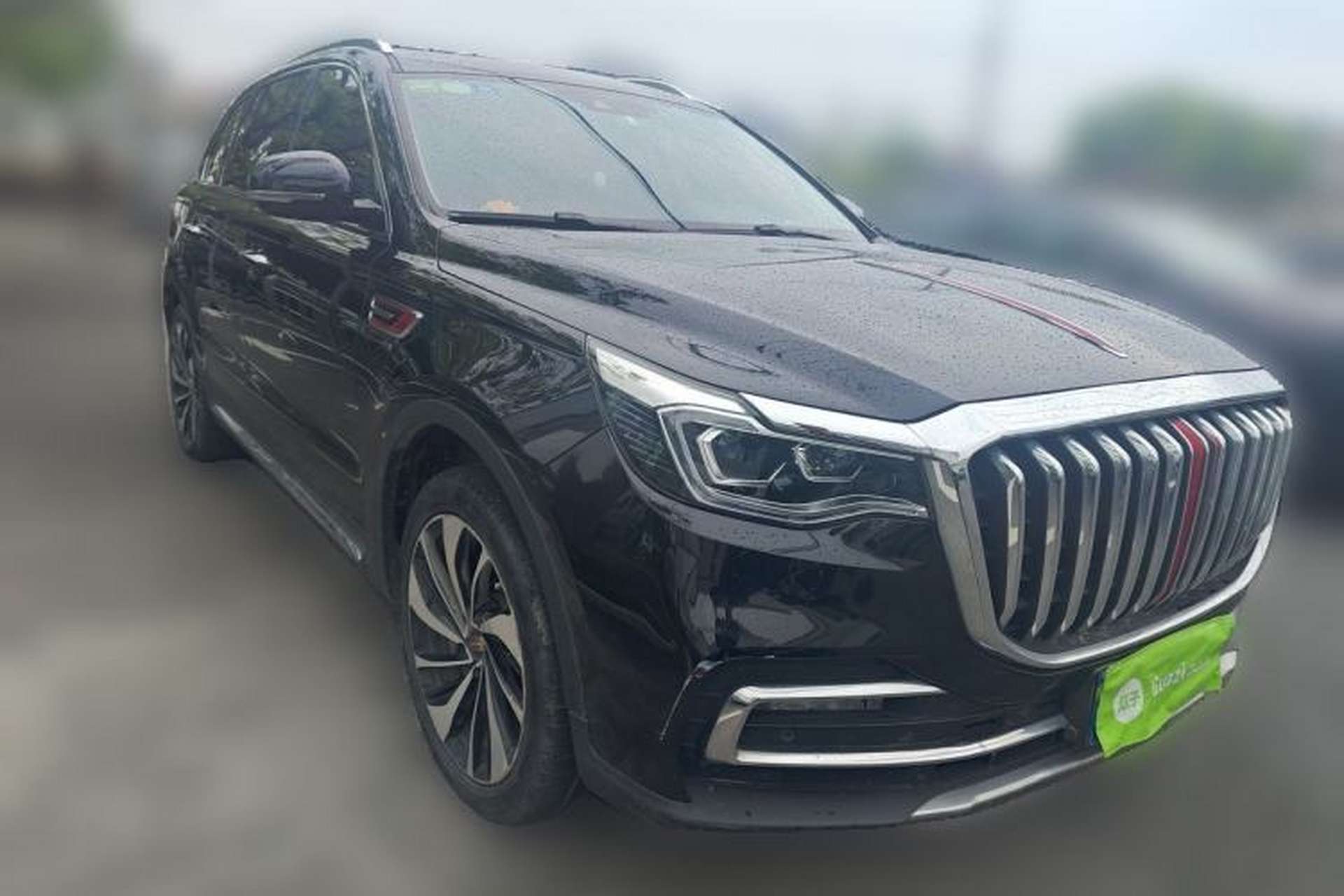 Used Hongqi HS7 2022 2.0T DCT Two-Wheel Drive Smart Connect Flagship Edition 7 Seats Front Right 45 Deg