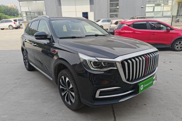Used Hongqi HS7 2022 3.0T Automatic All-Wheel Drive ZhiLian Flagship Edition Five Seats Front Right 45 Deg