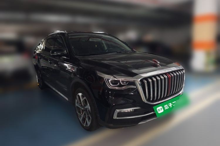 Used Hongqi HS7 2022 2.0T DCT Two-Wheel Drive Smart Connect Flagship Edition Five Seats Front Right 45 Deg