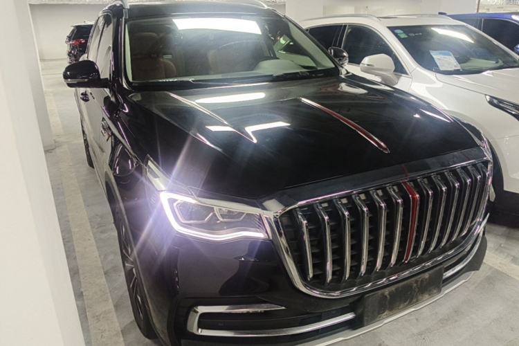 Used Hongqi HS7 2022 2.0T DCT Two-Wheel Drive Smart Connect Flagship Edition Seven Seats Front Right 45 Deg