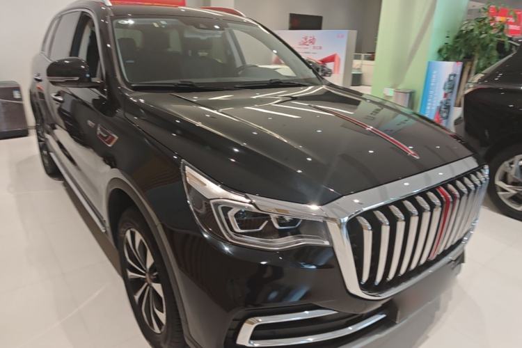 Used Hongqi HS7 2022 3.0T Automatic All-Wheel Drive ZhiLian Flagship Edition Five Seats Front Right 45 Deg