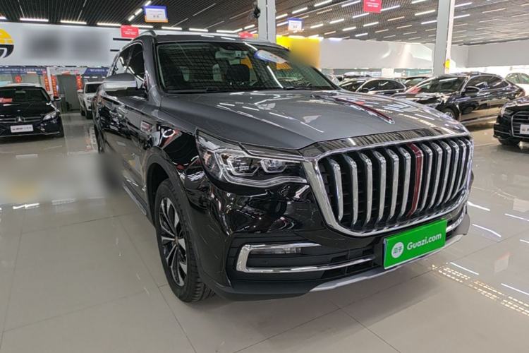 Used Hongqi HS7 2022 2.0T DCT Two-Wheel Drive Smart Connect Flagship Edition Five Seats Front Right 45 Deg
