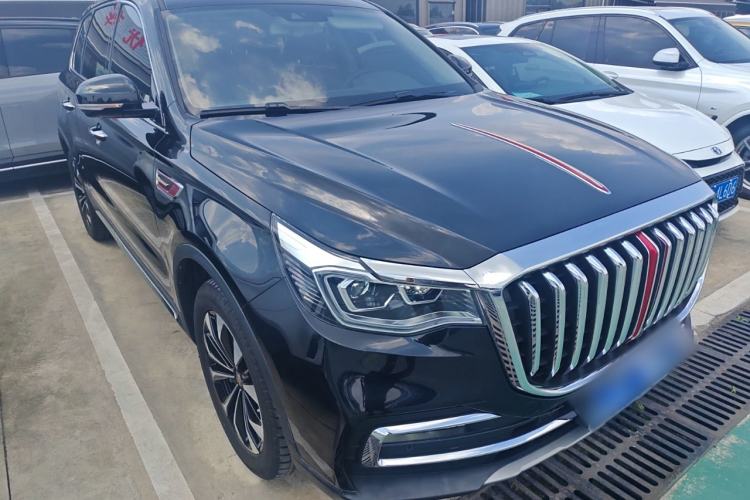 Used Hongqi HS7 2022 2.0T DCT Two-Wheel Drive Smart Connect Flagship Edition Five Seats Front Right 45 Deg