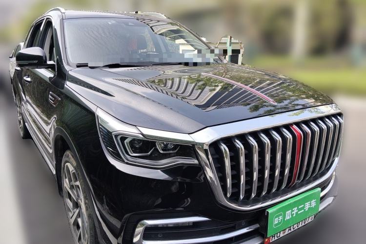 Used Hongqi HS7 2022 2.0T DCT Two-Wheel Drive Smart Connect Flagship Edition 7 Seats Front Right 45 Deg