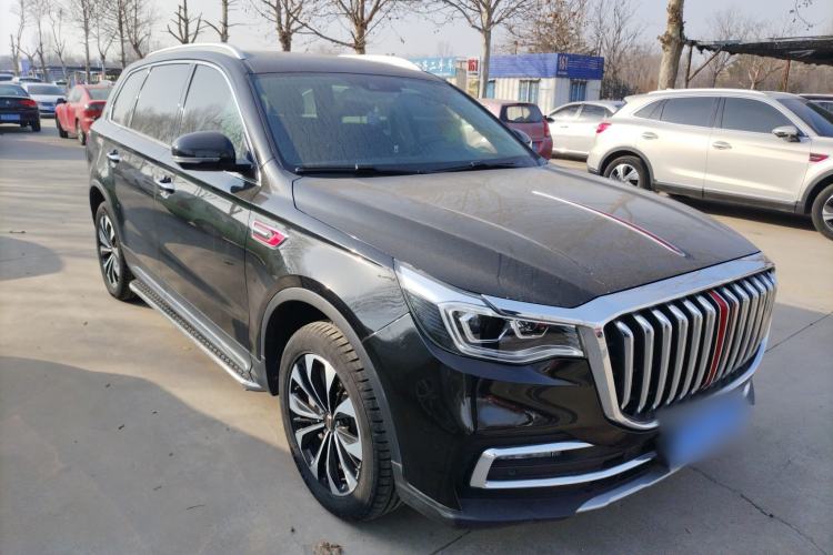 Used Hongqi HS7 2022 2.0T DCT Two-Wheel Drive Smart Connect Flagship Edition Seven Seats Front Right 45 Deg