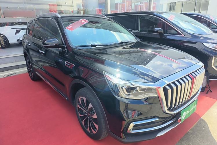 Used Hongqi HS7 2022 3.0T Automatic All-Wheel Drive ZhiLian Flagship Edition Five Seats Front Right 45 Deg