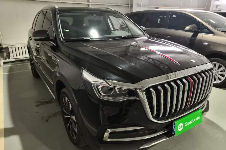 Used Hongqi HS7 2022 3.0T Automatic All-Wheel Drive ZhiLian Flagship Edition Five Seats Front Right 45 Deg