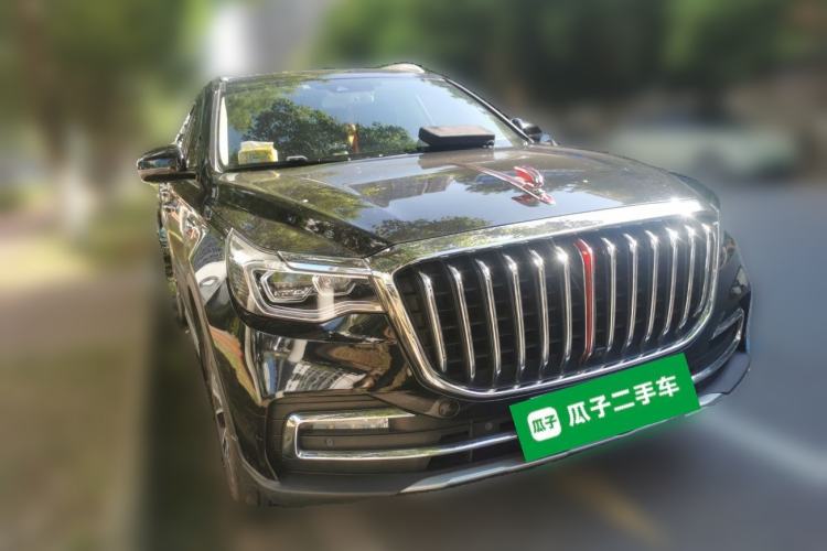 Used Hongqi HS7 2022 2.0T DCT Two-Wheel Drive Smart Connect Flagship Edition Five Seats Front Right 45 Deg