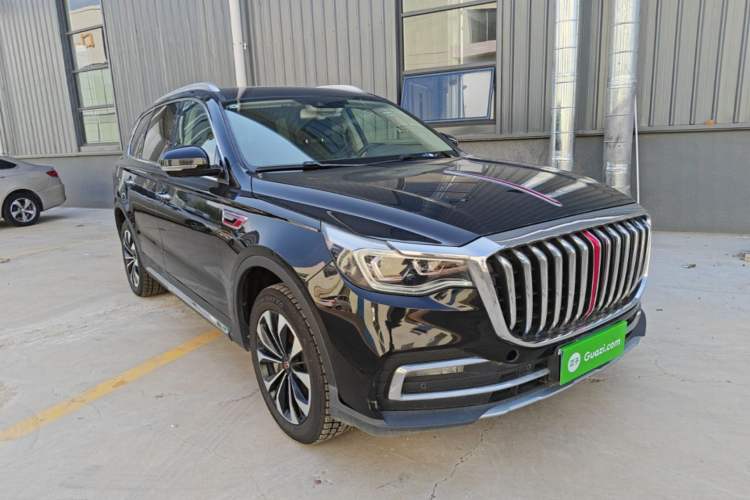 Used Hongqi HS7 2022 3.0T Automatic All-Wheel Drive ZhiLian Flagship Edition Five Seats Front Right 45 Deg