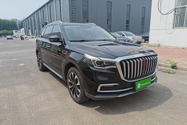 Used Hongqi HS7 2022 3.0T Automatic All-Wheel Drive ZhiLian Flagship Edition Five Seats Front Right 45 Deg