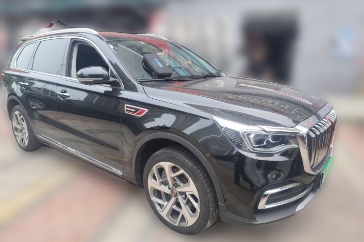Used Hongqi HS7 2022 2.0T DCT Two-Wheel Drive Smart Connect Flagship Edition Five Seats Front Right 45 Deg
