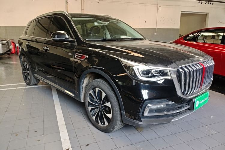 Used Hongqi HS7 2022 3.0T Automatic All-Wheel Drive ZhiLian Flagship Edition Five Seats Front Right 45 Deg