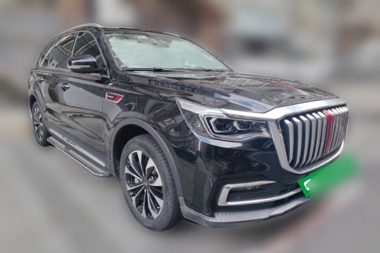 Used Hongqi HS7 2022 2.0T DCT Two-Wheel Drive Smart Connect Flagship Edition Seven Seats Front Right 45 Deg