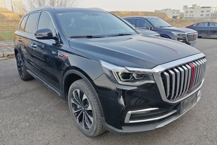 Used Hongqi HS7 2022 3.0T Automatic All-Wheel Drive ZhiLian Flagship Edition Five Seats Front Right 45 Deg