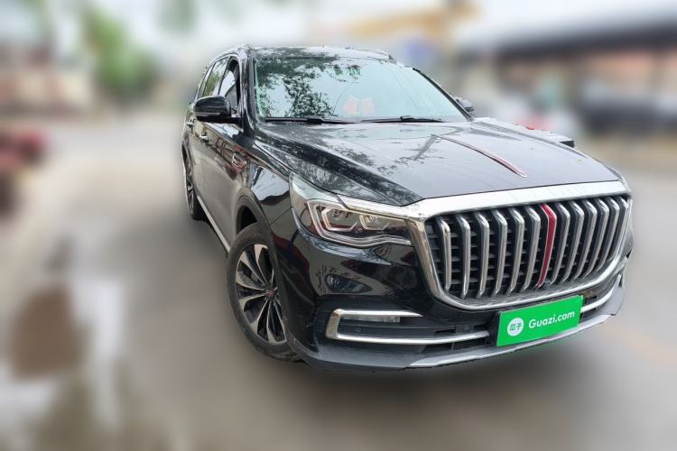 Used Hongqi HS7 2022 2.0T DCT Two-Wheel Drive Smart Connect Flagship Edition Five Seats Front Right 45 Deg