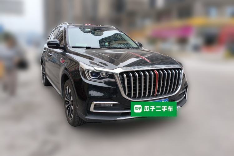 Used Hongqi HS7 2022 2.0T DCT Two-Wheel Drive Smart Connect Flagship Edition Seven Seats Front Right 45 Deg