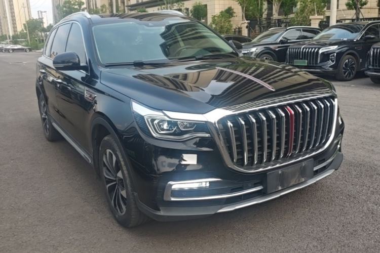 Used Hongqi HS7 2022 2.0T DCT Two-Wheel Drive Smart Connect Flagship Edition Seven Seats Front Right 45 Deg