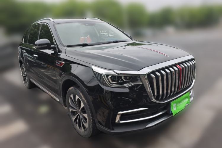 Used Hongqi HS7 2022 2.0T DCT Two-Wheel Drive Smart Connect Flagship Edition Five Seats Front Right 45 Deg