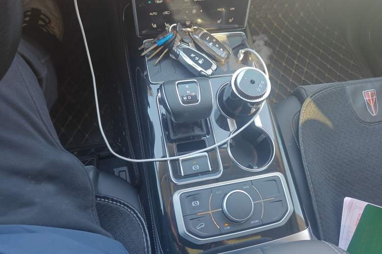 Used Hongqi HS7 2022 2.0T DCT Two-Wheel Drive Smart Connect Flagship Edition Five Seats Gear Lever