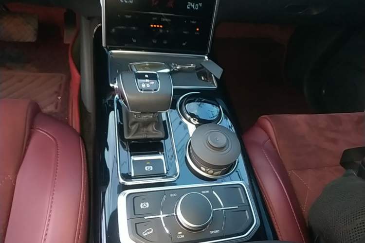 Used Hongqi HS7 2022 2.0T DCT Two-Wheel Drive Smart Connect Flagship Edition Seven Seats Gear Lever