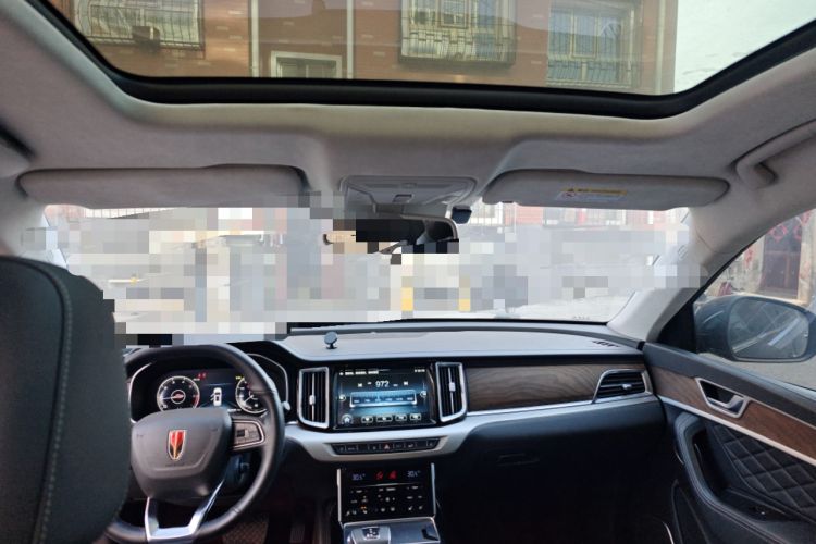 Used Hongqi HS7 2022 3.0T Automatic All-Wheel Drive Smart Connect Flagship Edition 7 Seats Headliner