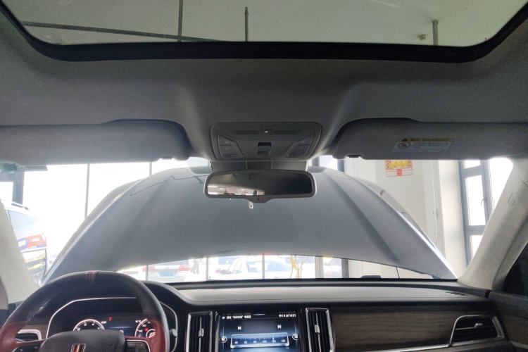 Used Hongqi HS7 2022 3.0T Automatic All-Wheel Drive Smart Connect Flagship Edition 7 Seats Headliner
