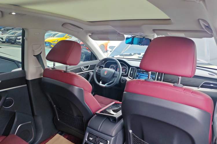 Used Hongqi HS7 2022 2.0T DCT Two-Wheel Drive Smart Connect Flagship Edition Five Seats Headliner