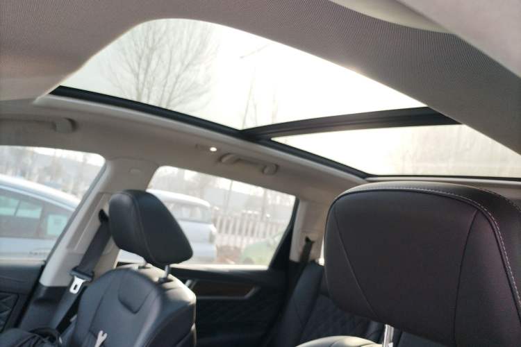 Used Hongqi HS7 2022 2.0T DCT Two-Wheel Drive Smart Connect Flagship Edition Seven Seats Headliner