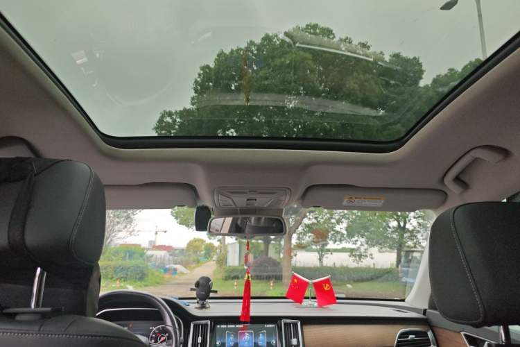 Used Hongqi HS7 2022 2.0T DCT Two-Wheel Drive Smart Connect Flagship Edition Five Seats Headliner