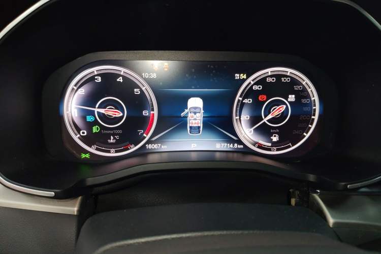 Used Hongqi HS7 2022 3.0T Automatic All-Wheel Drive ZhiLian Flagship Edition Five Seats Instrument Cluster