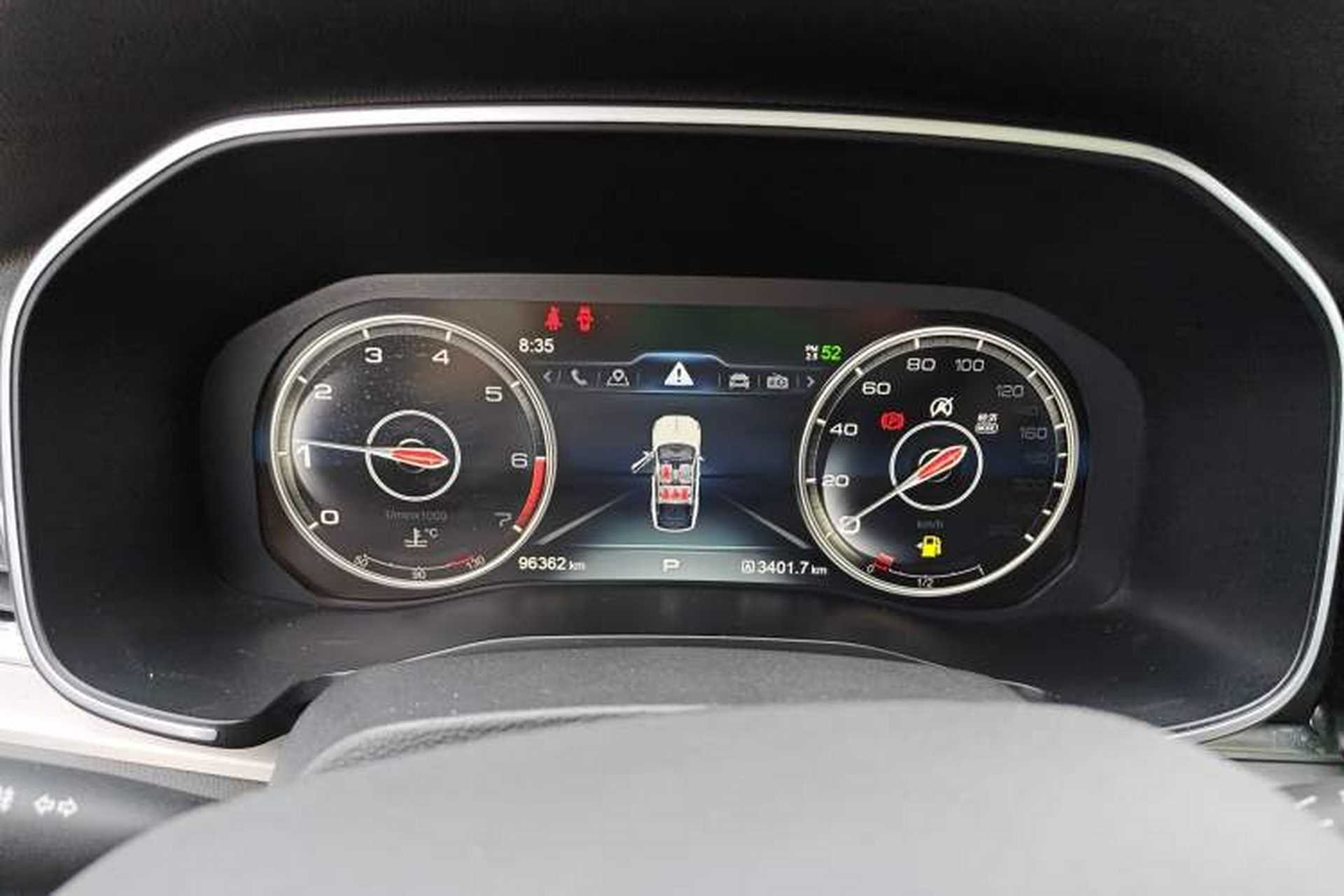 Used Hongqi HS7 2022 3.0T Automatic All-Wheel Drive ZhiLian Flagship Edition Five Seats Instrument Cluster