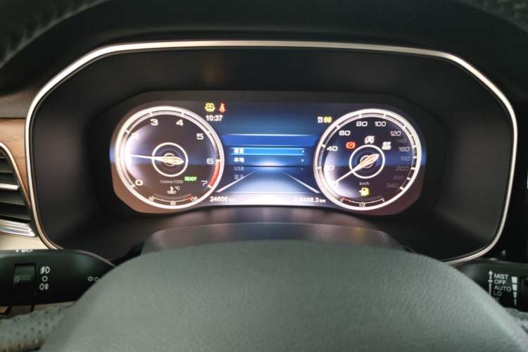 Used Hongqi HS7 2022 2.0T DCT Two-Wheel Drive Smart Connect Flagship Edition Five Seats Instrument Cluster