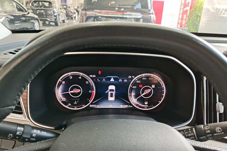 Used Hongqi HS7 2022 3.0T Automatic All-Wheel Drive ZhiLian Flagship Edition Five Seats Instrument Cluster