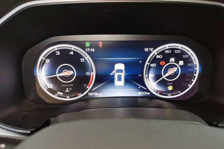 Used Hongqi HS7 2022 3.0T Automatic All-Wheel Drive ZhiLian Flagship Edition Five Seats Instrument Cluster
